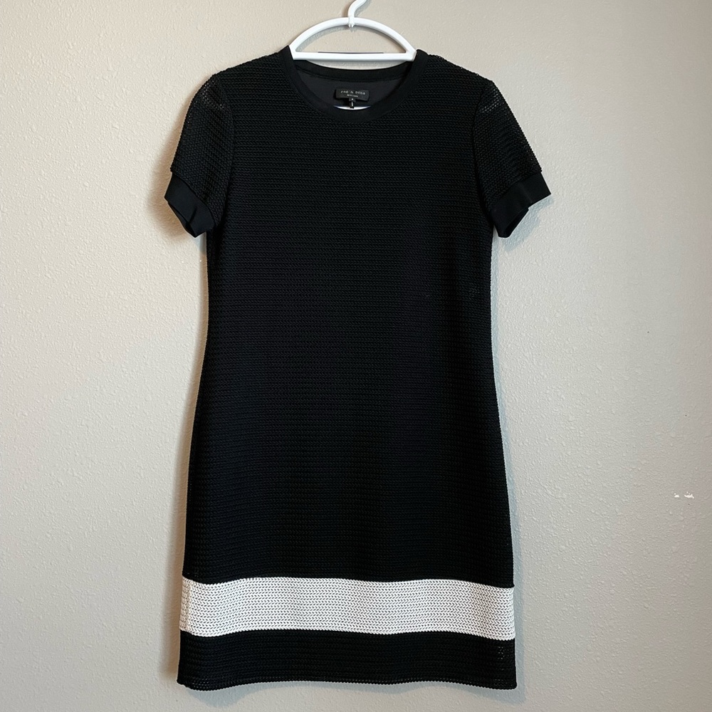 Rag & Bone Dress, Size: 4, Color: Black and White
